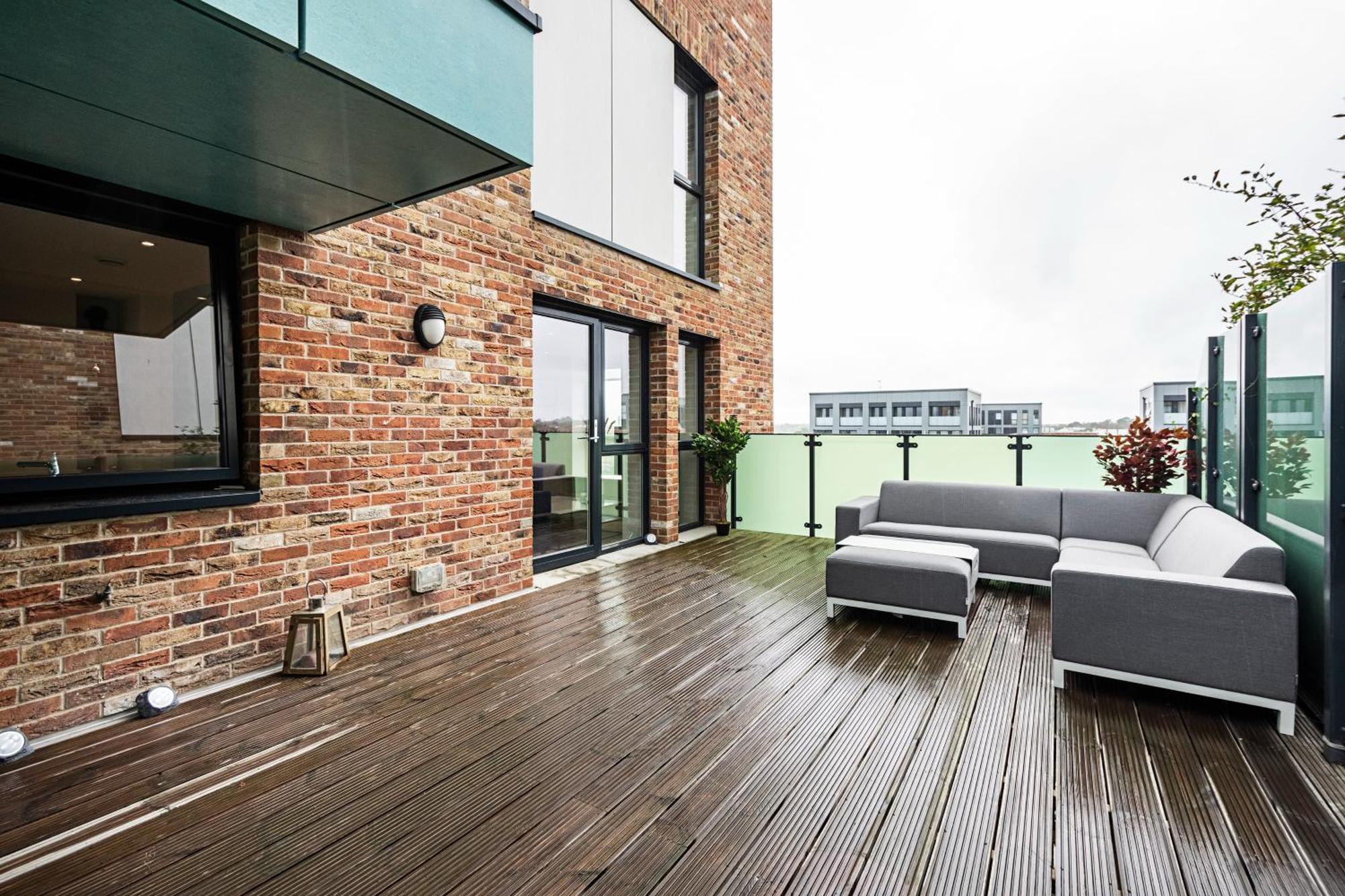 Chiswick Park 3 Bed 3 Bath West London - Parking公寓 外观 照片